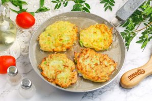 Картофельные драники с кабачками Картофельные драники с кабачками