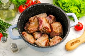 Свинина в пиве