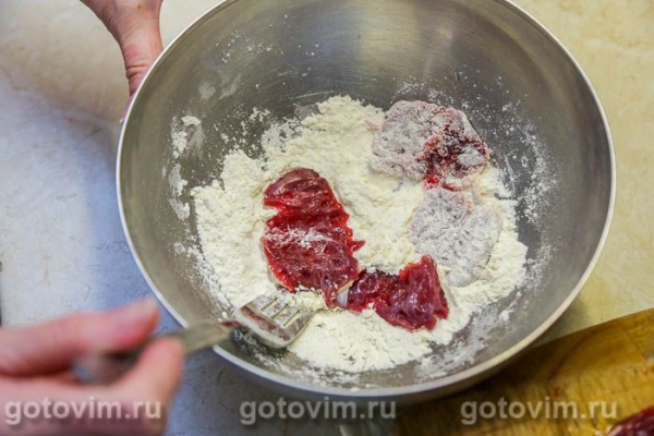 Утиные желудочки, жаренные в яйце и муке Утиные желудочки, жаренные в яйце и муке