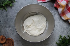 Кофейно-творожный торт