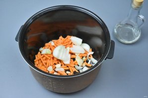 Солянка с сосисками в мультиварке Солянка с сосисками в мультиварке