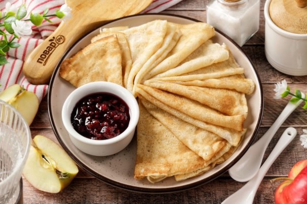 Блины на минеральной воде Блины на минеральной воде