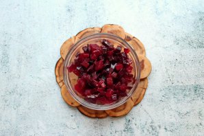 Винегрет со свежей капустой и огурцом Винегрет со свежей капустой и огурцом