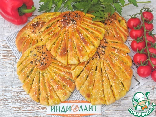 Лепешки с индейкой и сыром Лепешки с индейкой и сыром