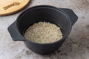 Перловая каша с картофелем Перловая каша с картофелем