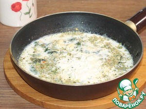 Овощной пирог с консервированным тунцом