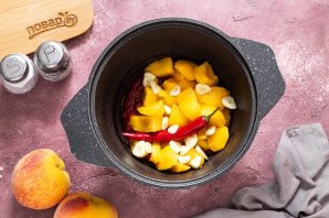 Персиковый соус барбекю Персиковый соус барбекю