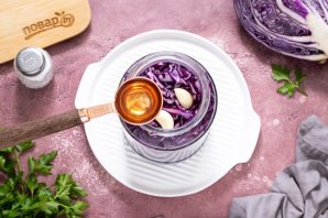 Маринованная красная капуста