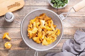 Маринованные лисички на зиму Маринованные лисички на зиму