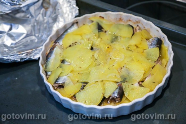 Запеканка из сельди с картофелем Запеканка из сельди с картофелем