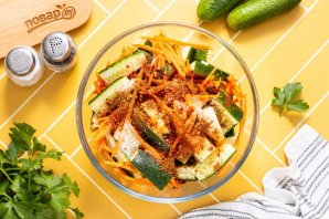 Огурцы по-корейски на зиму Огурцы по-корейски на зиму