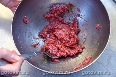 «Цветок» из фаршированного лука с мясом «Цветок» из фаршированного лука с мясом