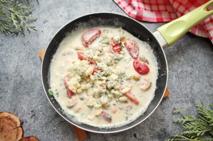 Мидии в соусе "Горгонзола" Мидии в соусе "Горгонзола"