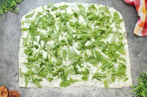 Рулет из лаваша с рыбой