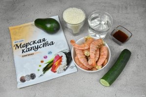 Суши сэндвич с креветкой Суши сэндвич с креветкой