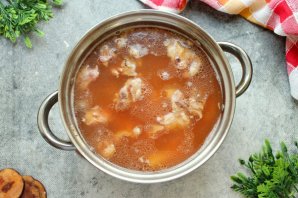 Борщ со свеклой