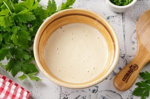 Баклажаны с мясом в кляре Баклажаны с мясом в кляре