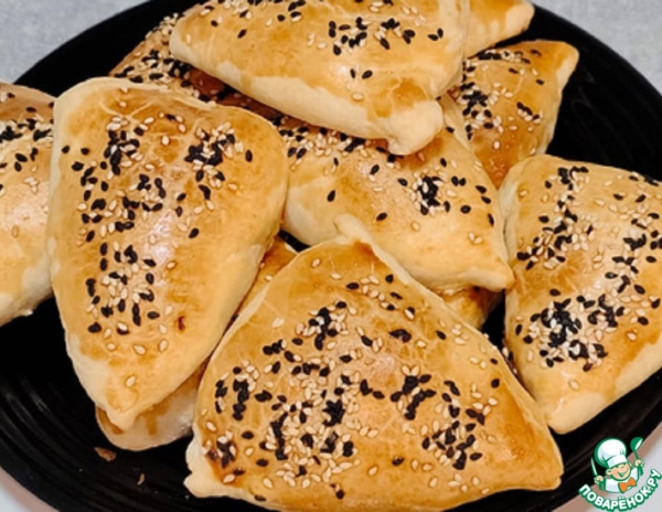 Самса с рубленной курицей