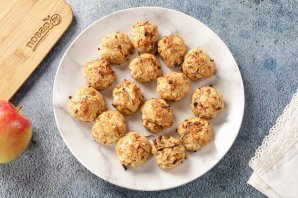 Диетическое овсяное печенье с творогом Диетическое овсяное печенье с творогом