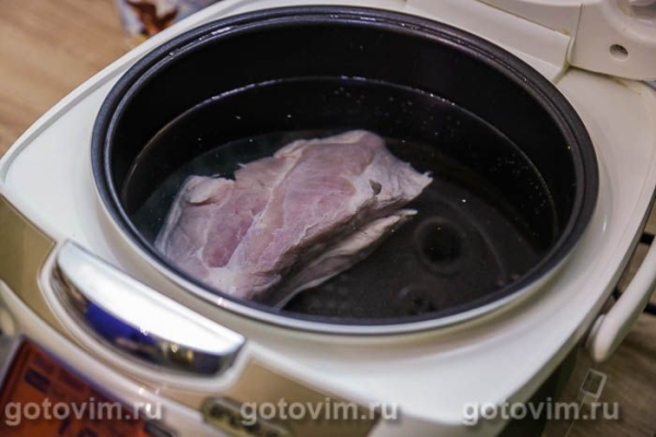 Щи с квашеной капустой в мультиварке