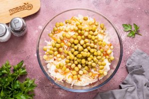 Винегрет с квашеной капустой Винегрет с квашеной капустой