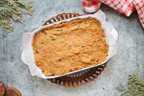 Морковно-гречневый кекс