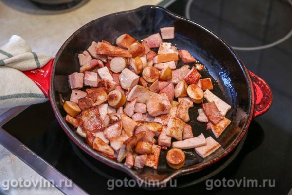 Сборная мясная солянка с фасолью Сборная мясная солянка с фасолью