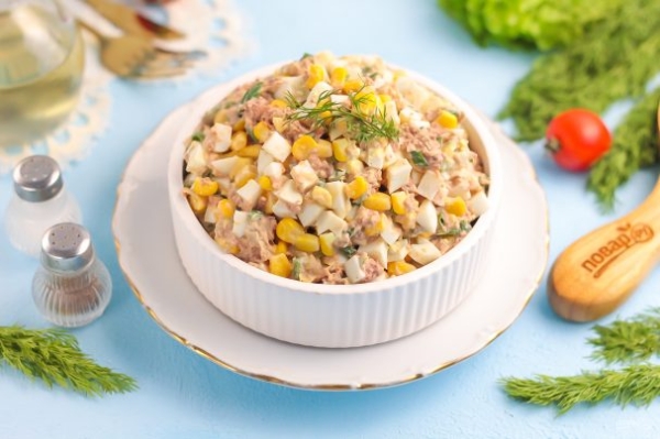 Салат из консервов Салат из консервов