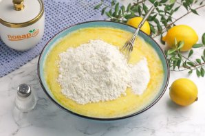 Лимонный кекс в глазури Лимонный кекс в глазури