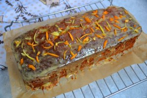 Апельсиновый кекс с маком