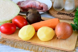Борщ без зажарки Борщ без зажарки
