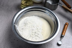 Блины на кефире дрожжевые