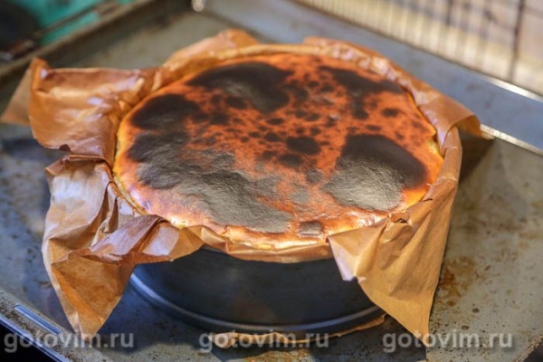 Баскский чизкейк или чизкейк «Сан Себастьян» (Burnt Cheesecake) Баскский чизкейк или чизкейк «Сан Себастьян» (Burnt Cheesecake)