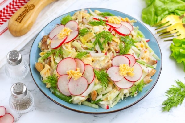 Салат "Для любимой бабушки" Салат "Для любимой бабушки"