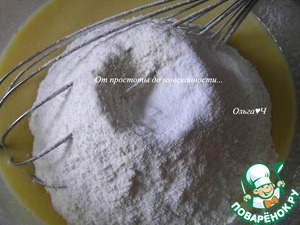 Шарлотка с оливковым маслом