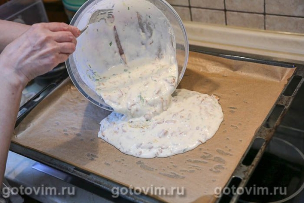 Скьяччатина с лисичками (Schiacciatina) Скьяччатина с лисичками (Schiacciatina)