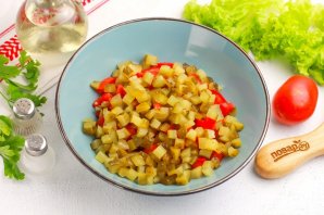 Интересный картофельный салат Интересный картофельный салат