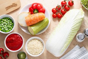 Голубцы, фаршированные овощами