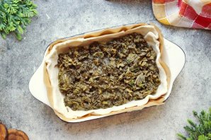 Пирог из щавеля
