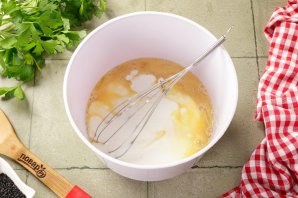 Быстрый пирог с капустой Быстрый пирог с капустой