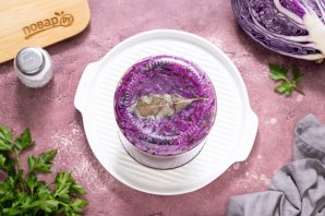 Маринованная красная капуста