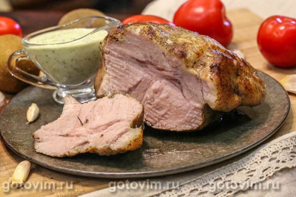 Свиная шейка в фольге