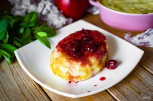 Манный пудинг как в детском саду Манный пудинг как в детском саду