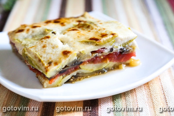 Овощная мусака Овощная мусака