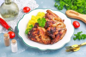 Шашлык из куриных крылышек