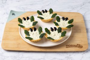 Тарталетки «Дракончики» на Новый год Тарталетки «Дракончики» на Новый год