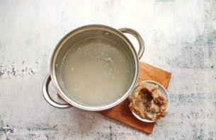 Суп с индейкой, лисичками и чечевицей Суп с индейкой, лисичками и чечевицей