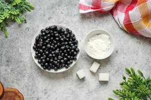 Кисель из черники Кисель из черники