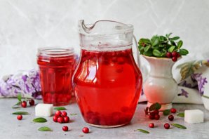 Брусничный компот Брусничный компот