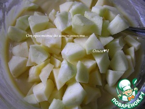 Шарлотка с оливковым маслом